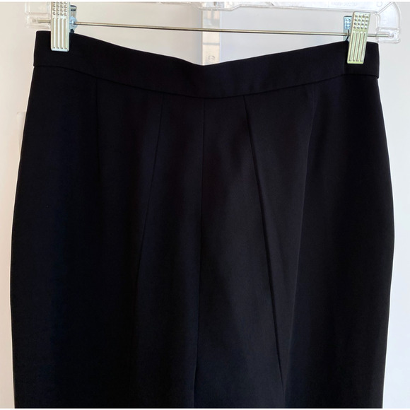 Louis Vuitton Uniforms Black Dress Straight Leg Dress Pants size 32 US 0 - Picture 8 of 8